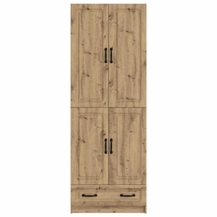 Set de Dulapuri 2 pcs Stejar Artizanal Lemn prelucrat WALTI