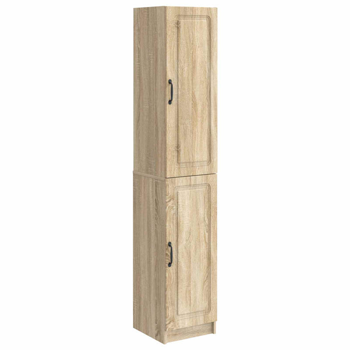Set de Dulapuri 2 pcs Stejar Sonoma Lemn prelucrat WALTI