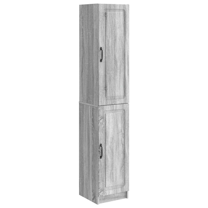 Set de Dulapuri 2 pcs Sonoma gri Lemn prelucrat WALTI