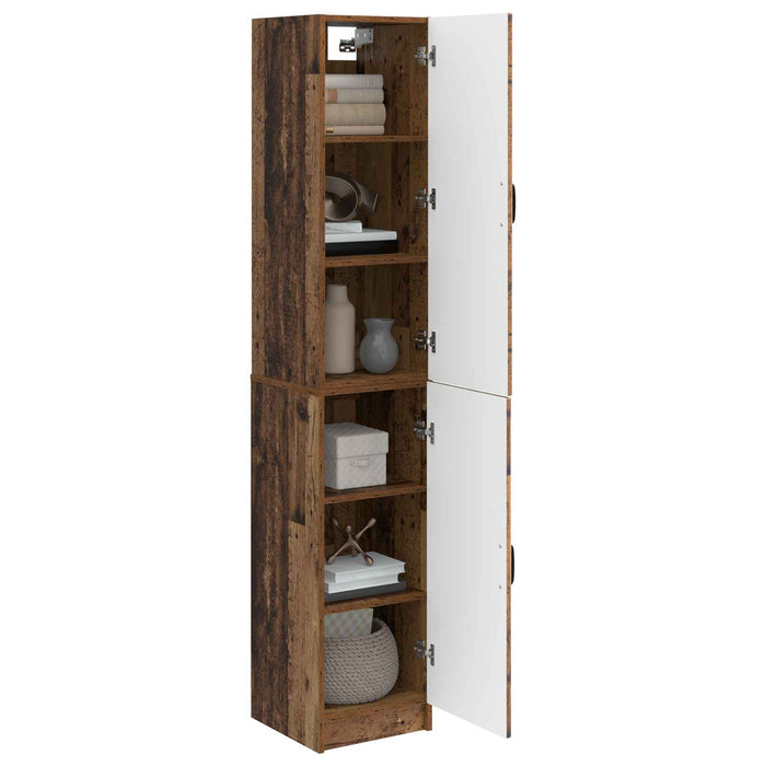 Set de Dulapuri 2 pcs Lemn vechi Lemn prelucrat WALTI
