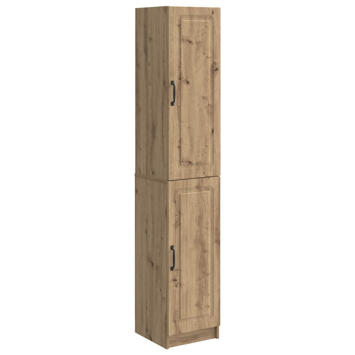 Set de Dulapuri 2 pcs Stejar Artizanal Lemn prelucrat WALTI