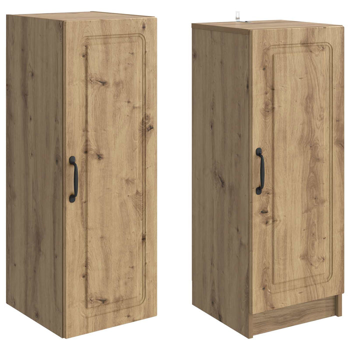 Set de Dulapuri 2 pcs Stejar Artizanal Lemn prelucrat WALTI