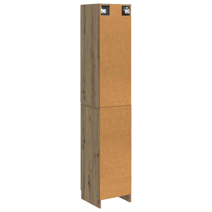 Set de Dulapuri 2 pcs Stejar Artizanal Lemn prelucrat WALTI
