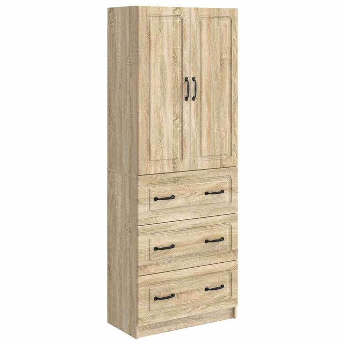 Set de Dulapuri 2 pcs Stejar Sonoma 66 x 34,5 x 87 cm - WALTI WALTI