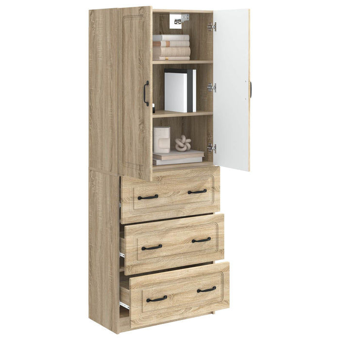 Set de Dulapuri 2 pcs Stejar Sonoma 66 x 34,5 x 87 cm - WALTI WALTI