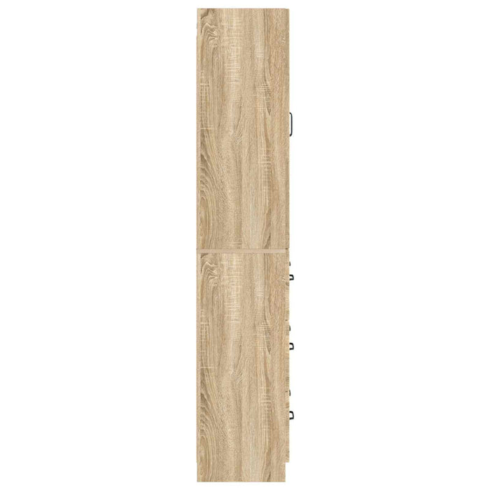 Set de Dulapuri 2 pcs Stejar Sonoma 66 x 34,5 x 87 cm - WALTI WALTI