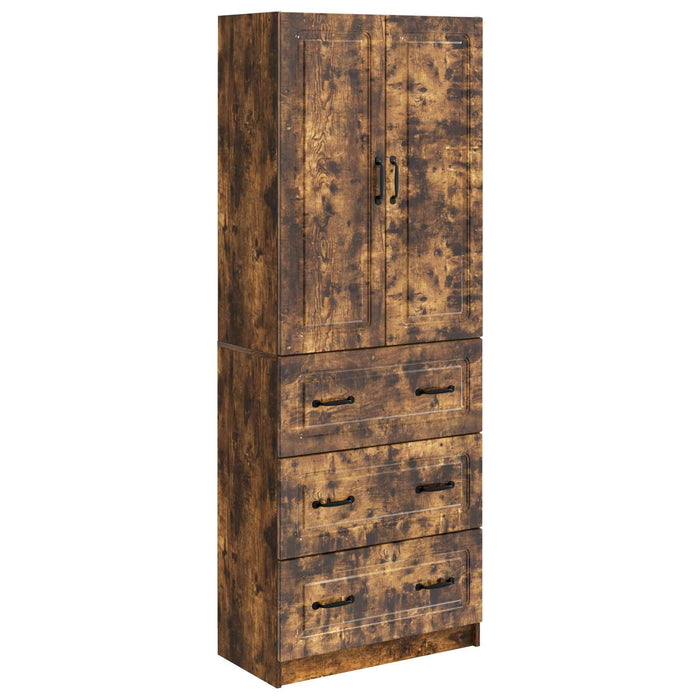 Set de Dulapuri 2 pcs Stejar fumuriu 66 x 34,5 x 87 cm - WALTI WALTI