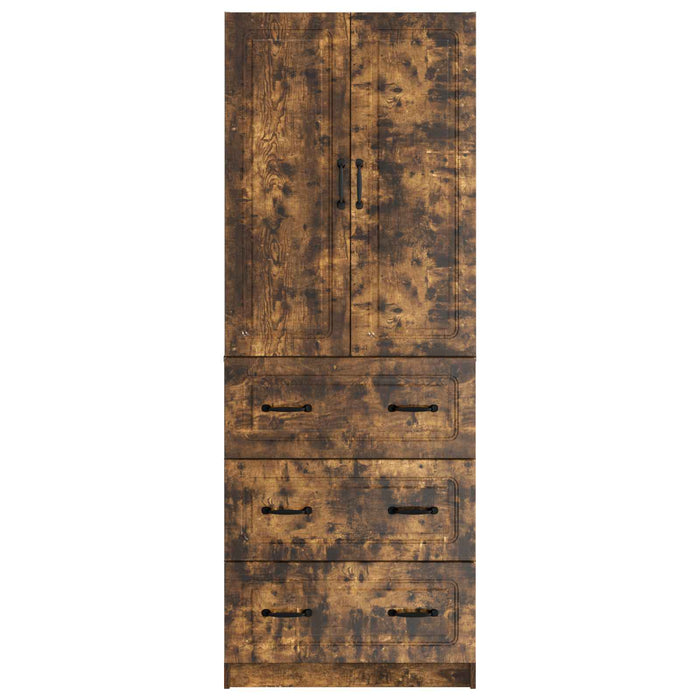 Set de Dulapuri 2 pcs Stejar fumuriu 66 x 34,5 x 87 cm - WALTI WALTI