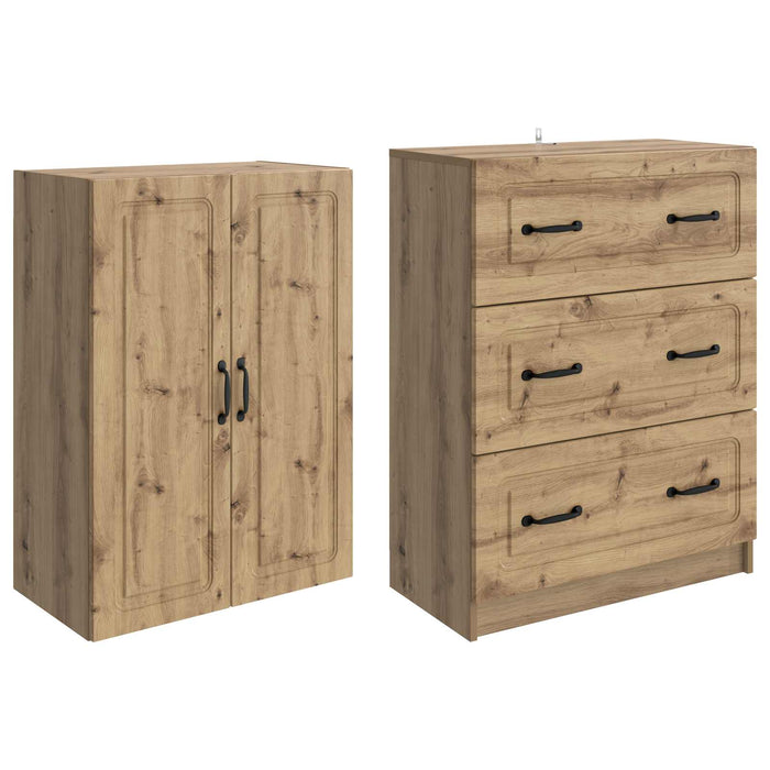 Set de Dulapuri 2 buc. 66 x 34,5 x 87 cm Lemn prelucrat WALTI
