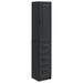 Set de Dulapuri 2 pcs Negru 33 x 34,5 x 87 cm Lemn prelucrat - WALTI WALTI