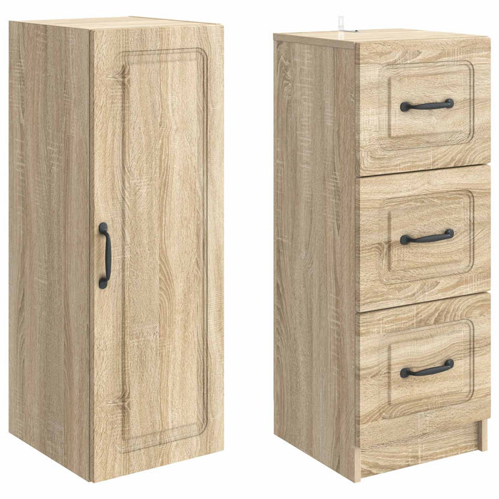 Set de Dulapuri 2 pcs Stejar Sonoma 33 x 34,5 x 87 cm - WALTI WALTI