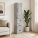 Set de Dulapuri 2 pcs Gri Beton 33 x 34,5 x 87 cm - WALTI WALTI