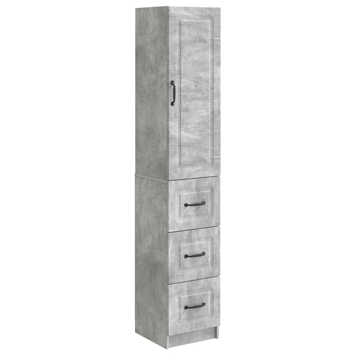Set de Dulapuri 2 pcs Gri Beton 33 x 34,5 x 87 cm - WALTI WALTI