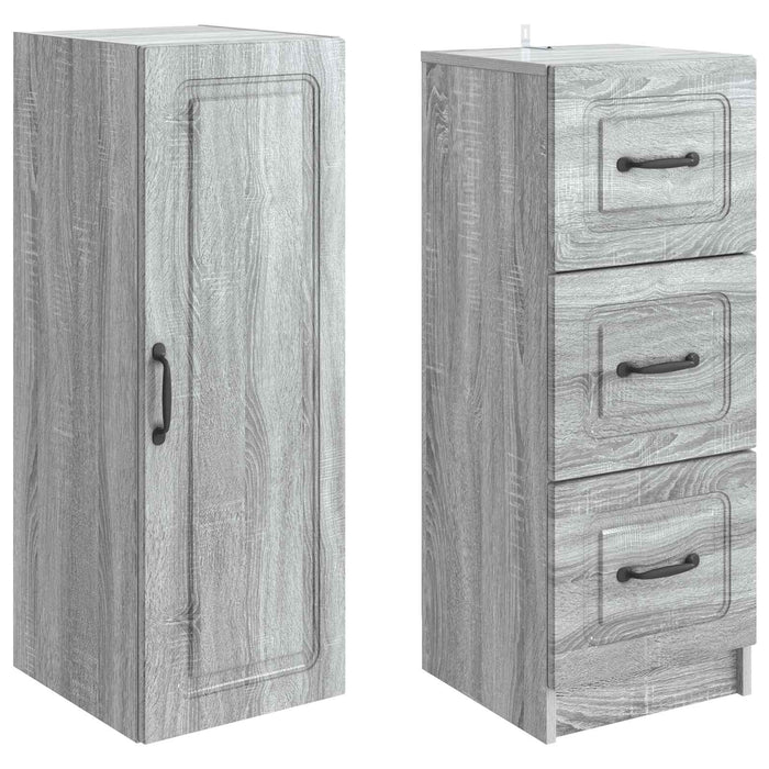 Set de Dulapuri 2 pcs Sonoma gri 33 x 34,5 x 87 cm - WALTI WALTI