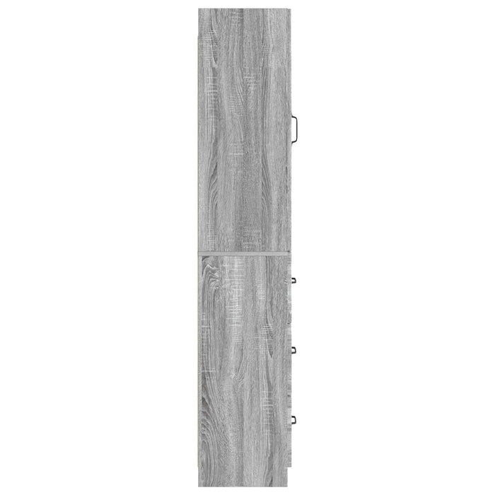 Set de Dulapuri 2 pcs Sonoma gri 33 x 34,5 x 87 cm - WALTI WALTI