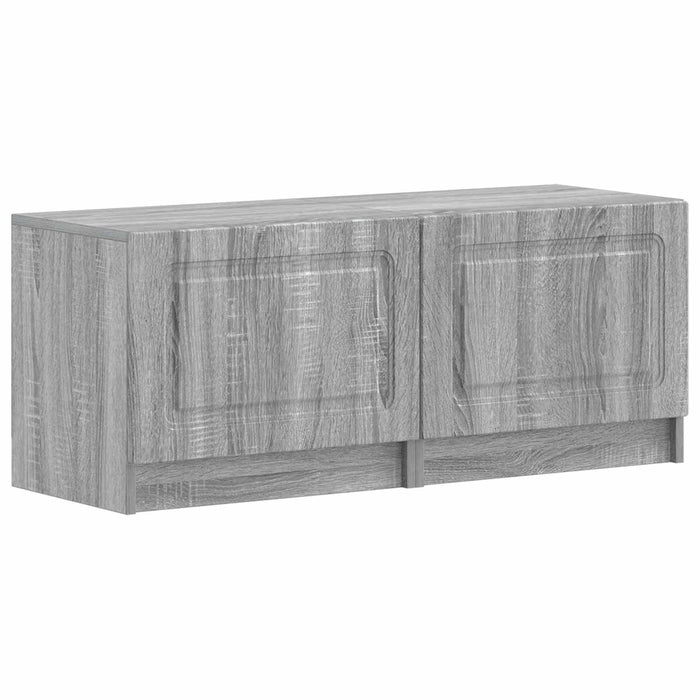 Dulap TV LED cu 5 piese Sonoma gri Lemn prelucrat WALTI