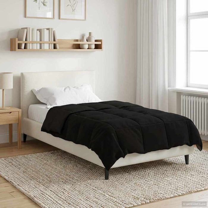 Pilotă de vară Patos Negru 140 x 220 cm Microfibră - WALTI WALTI