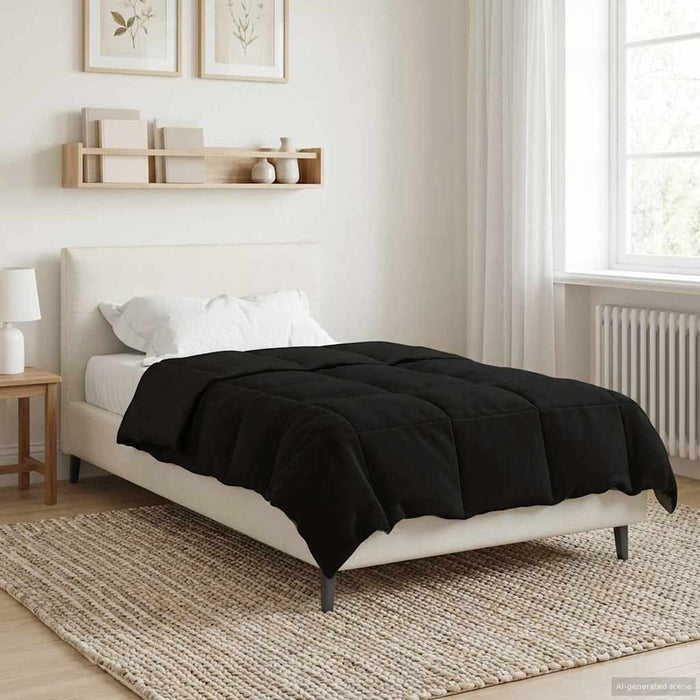 Pilotă de vară Patos Negru 155 x 220 cm Microfibră - WALTI WALTI