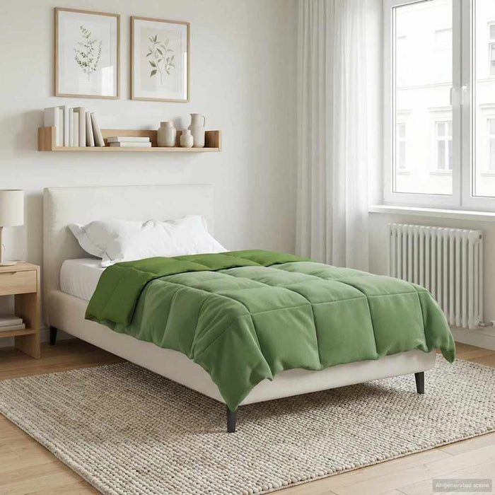 Pilotă de vară Patos Verde 140 x 200 cm Microfibră - WALTI WALTI