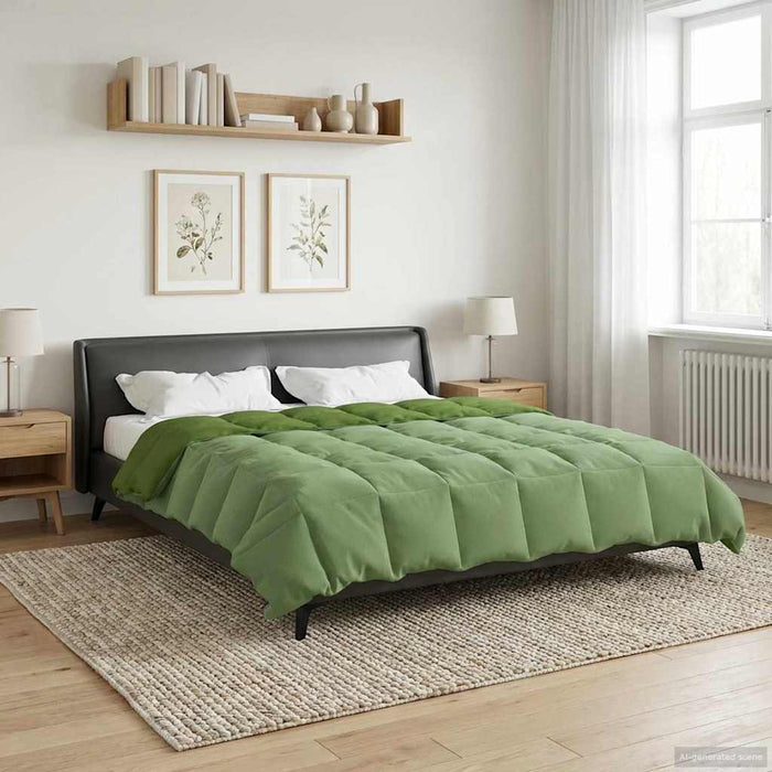 Pilotă de vară Patos Verde 200 x 240 cm Microfibră - WALTI WALTI