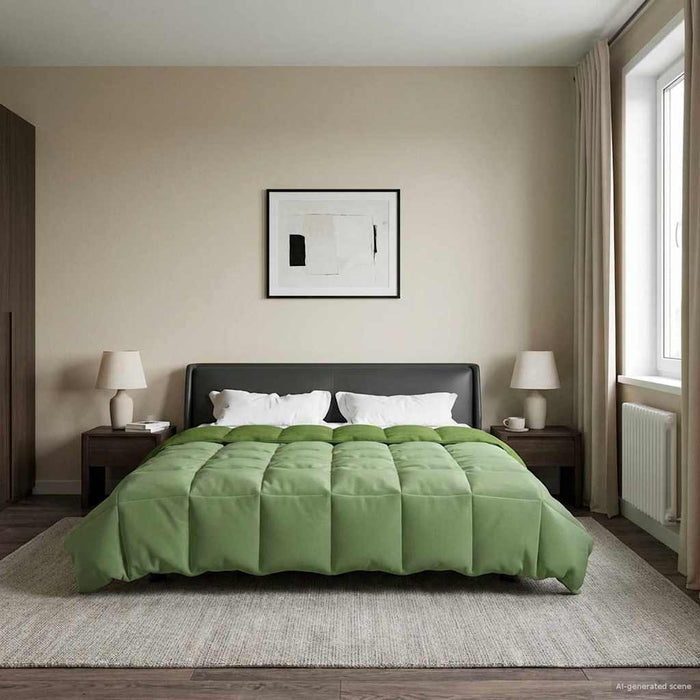 Pilotă de vară Patos Verde 200 x 240 cm Microfibră - WALTI WALTI
