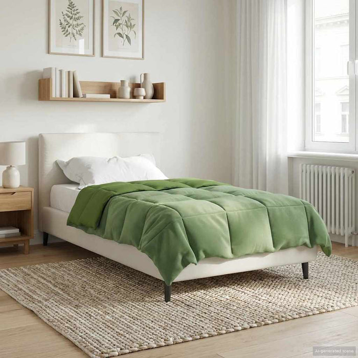 Pilotă de vară Patos Verde 135 x 220 cm Microfibră - WALTI WALTI
