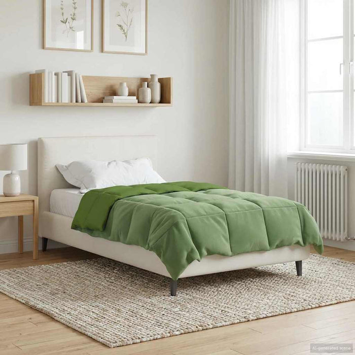 Pilotă de vară Patos Verde 140 x 220 cm Microfibră - WALTI WALTI