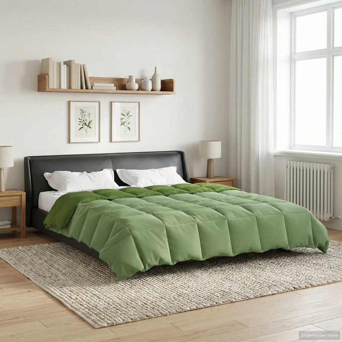 Pilotă de vară Patos Verde 220 x 240 cm Microfibră - WALTI WALTI