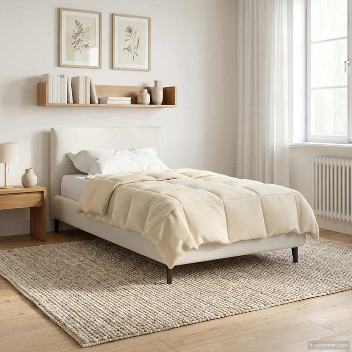 Pilotă de vară Patos Crem 140 x 220 cm Microfibră - WALTI WALTI