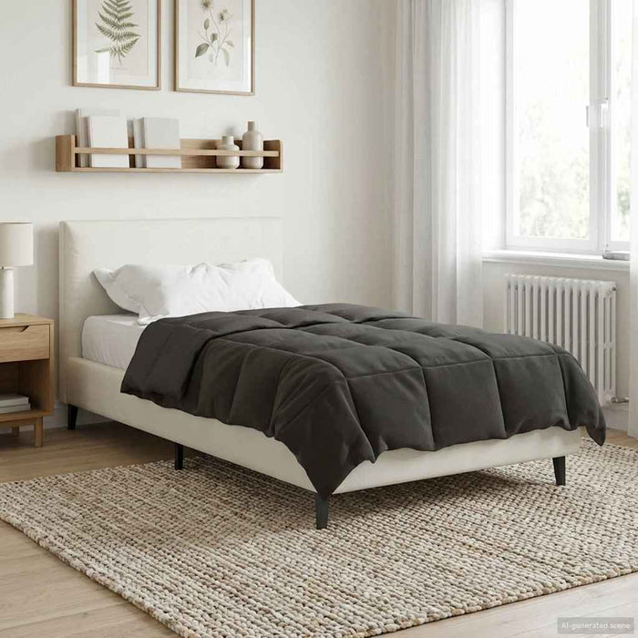 Duvet complet pe tot parcursul anului Antracit 135 x 200 cm - WALTI WALTI