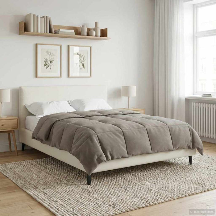 Duvet complet pe tot parcursul anului Antracit 155 x 200 cm - WALTI WALTI