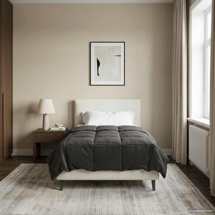Duvet complet pe tot parcursul anului Antracit 155 x 200 cm - WALTI WALTI