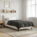 Duvet complet pe tot parcursul anului Antracit 135 x 220 cm - WALTI WALTI