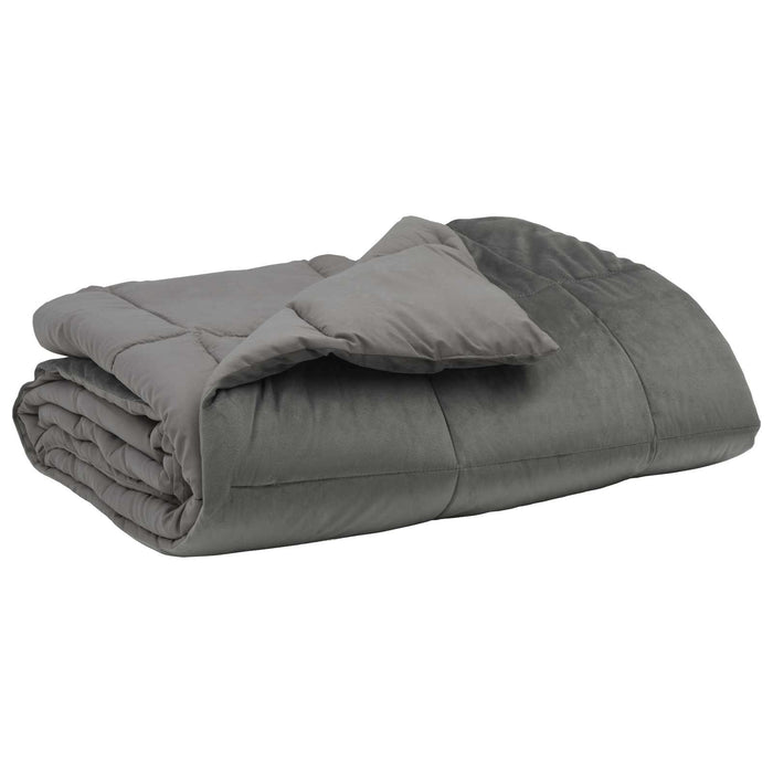 Duvet complet pe tot parcursul anului Gri deschis 155 x 200 cm - WALTI WALTI