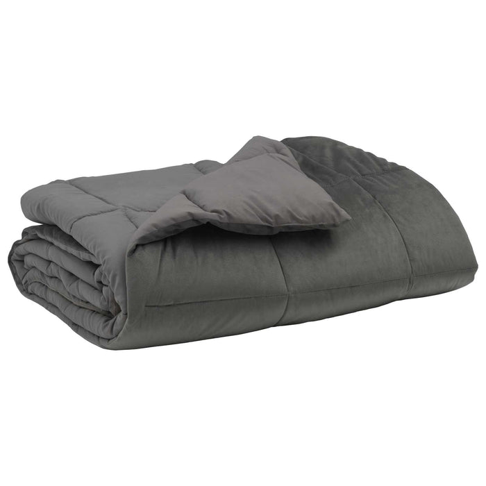 Duvet complet pe tot parcursul anului Gri deschis 200 x 200 cm - WALTI WALTI