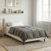 Duvet complet pe tot parcursul anului Gri deschis 140 x 220 cm - WALTI WALTI