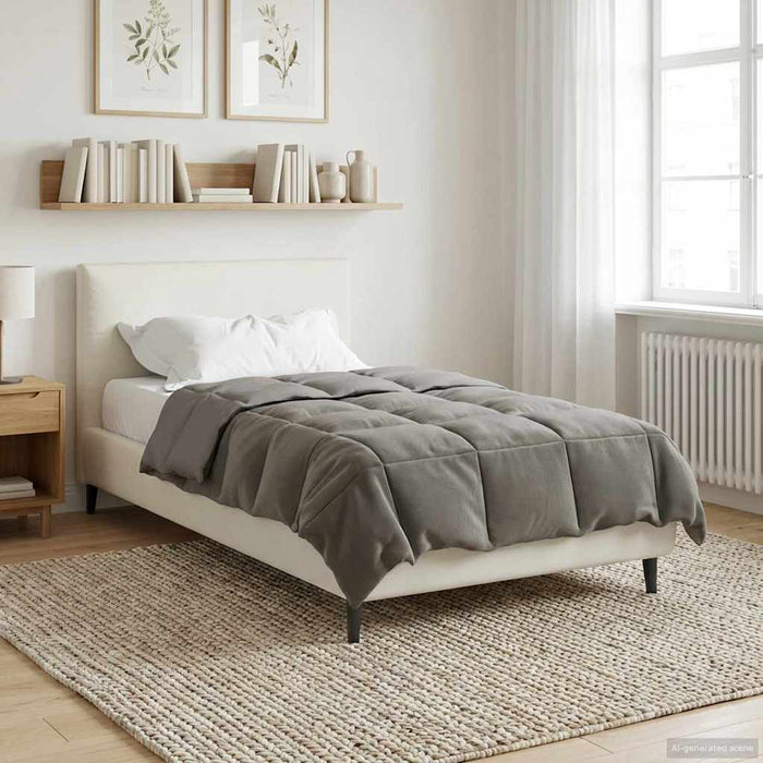 Duvet complet pe tot parcursul anului Gri deschis 155 x 220 cm - WALTI WALTI