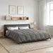 Duvet complet pe tot parcursul anului Gri deschis 200 x 220 cm - WALTI WALTI