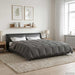 Duvet complet pe tot parcursul anului Gri deschis 220 x 240 cm - WALTI WALTI