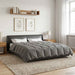 Duvet complet pe tot parcursul anului Gri deschis 220 x 260 cm - WALTI WALTI