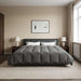 Duvet complet pe tot parcursul anului Gri deschis 240 x 260 cm - WALTI WALTI