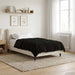 Duvet complet pe tot parcursul anului Patos Negru 135 x 200 cm - WALTI WALTI