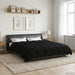 Duvet complet pe tot parcursul anului Patos Negru 200 x 200 cm - WALTI WALTI