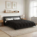 Duvet complet pe tot parcursul anului Patos Negru 220 x 240 cm - WALTI WALTI