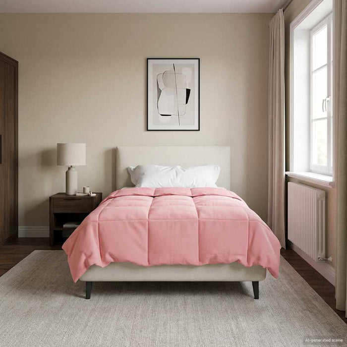 Duvet complet pe tot parcursul anului Patos Roz 140 x 220 cm - WALTI WALTI