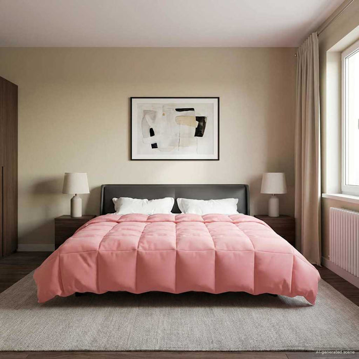 Duvet complet pe tot parcursul anului Patos Roz 200 x 220 cm - WALTI WALTI