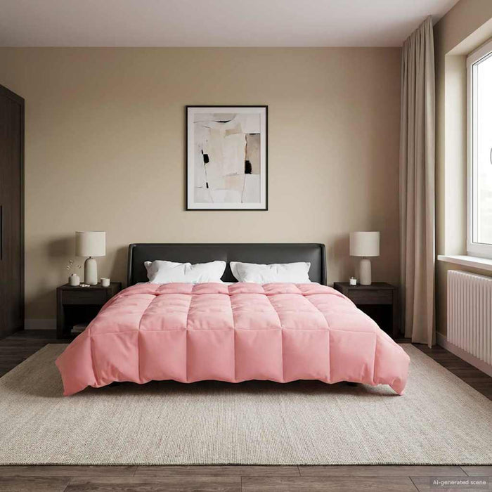 Duvet complet pe tot parcursul anului Patos Roz 240 x 260 cm - WALTI WALTI