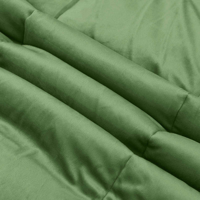 Duvet complet pe tot parcursul anului Patos Verde 135 x 200 cm - WALTI WALTI