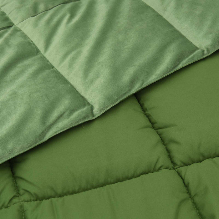 Duvet complet pe tot parcursul anului Patos Verde 140 x 200 cm - WALTI WALTI