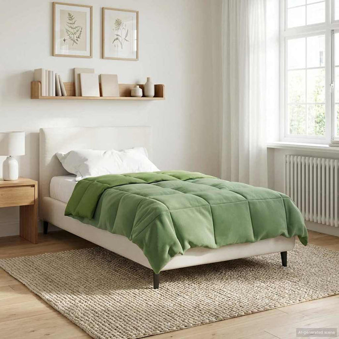 Duvet complet pe tot parcursul anului Patos Verde 140 x 200 cm - WALTI WALTI